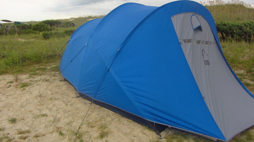 Same tent with fly